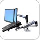 Ergotron 45-248-026 LX Dual Stacking Desk Mount Arm