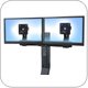 Ergotron 97-615 Tall User Kit for WorkFit Dual Display Workstation