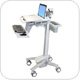 Ergotron SV41-6100-0 StyleView EMR Laptop Cart, non-powered