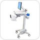 Ergotron SV41-6200-0 StyleView EMR Cart with LCD Arm, non-powered