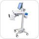 Ergotron SV41-6300-0 StyleView EMR Cart with LCD Pivot, non-powered