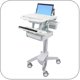 Ergotron SV41-3110-0 StyleView Healthcare Laptop Cart, non-powered, 1 Drawer