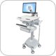 Ergotron SV42-3212-1 StyleView Cart with LCD Arm, LiFe Powered, 1 Drawer