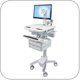 Ergotron SV41-3360-0 StyleView Cart with LED Pivot, non-powered, 6 Drawers