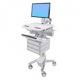 Ergotron SV43-1330-0 StyleView Cart with LCD Pivot, 3 Drawers