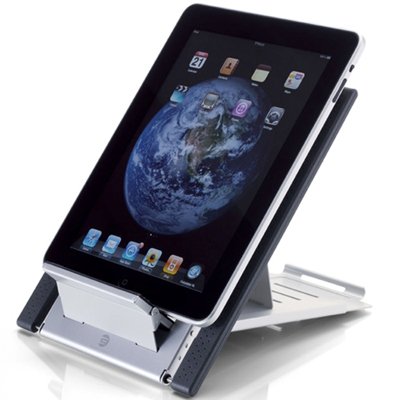 Goldtouch KOV-GTLS-0055 Go! Travel Notebook and iPad Stand - Silver