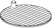 B Desktop Base for Classic: 9" Diameter