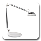 Humanscale Element Vision EV 7 Watt Hi-Output MCX LED Task Light with Dimmer and Occupancy Sensor