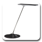 Humanscale Horizon HNB 8-Watt Thin Wave LED Task Light with Dimmer, Base Style