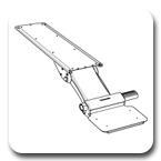 Humanscale 6G Adjustable Keyboard Arm Mechanism