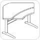 IdeaAtWork Proliftix Electric Equal Corner Bi-Level 2 Legs Height Adjustable Workcenter