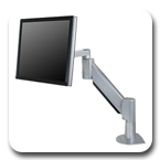 Innovative 9105-FM Heavy Duty ( 54 lbs ) Desk Mount LCD Arm - 24 inch Reach