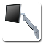 Innovative 9105-WM Heavy Duty ( 54 lbs ) Wall Mount LCD Arm - 24 inch Reach