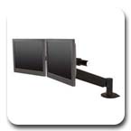 Innovative 9177-2 ArcView Dual Monitor Beam and Flexible Height Adjustable Arm