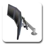 Innovative 9177-3 ArcView Triple Monitor Beam and Flexible Height Adjustable Arm