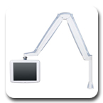 Innovative 9400 Point of Care LCD Radial Counter Mounted Arm, extension 68 inch