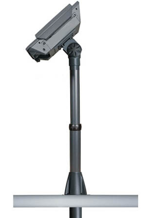 Innovative 9189-36 Height Adjustable (7"-36") Point-of-Sale POS Through Counter Pole Mount with Base Plate