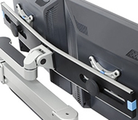 Innovative 8412 Adjustable Dual Monitor Bracket