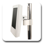 Innovative 9170 Pole Clamp Mount for LCD Monitors with Pivot and Tilt