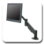 Innovative 3545 Short Reach (17.5") LCD Monitor Arm with Fixed 45° Forearm