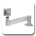 Innovative 7000-500HY Radial Arm with Hydrostrut FlexMount for Lightweight LCD, iPad, Tablet or Notebook/Laptop