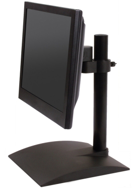 Innovative 9109-S-14 LCD Desk Stand with 14" Pole, Pivot and Tilt