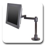 Innovative 9112-S-14 Articulating LCD Mount with14" Pole