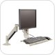 Innovative 7509 LCD Data Entry Monitor Arm with Flip Up Keyboard - 27" of Horizontal
