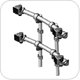 Innovative 9169-D-2 ArcView Two-Tier Dual Monitor Beams and Mounting Poles