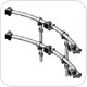 Innovative 9169-D-3 ArcView Two-Tier Triple up to 35 lbs each LCD Monitor Beams and Mounting Poles