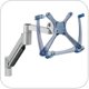 Innovative 7000-T Flexible Height Adjustable Notebook Arm Mount