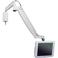 Innovative 9450 Long Reach (65") Heavy Duty Wall Mounted Point of Care Monitor Arm