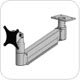 Innovative 7020-500HY-104 or 7020-800HY-104 Long Reach (24") Under Cabinet/Table LCD Mount Arm