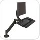 Innovative 7520-NM Sit Stand Data Entry LCD Arm with Keyboard Tray (27" x 11") No Mount