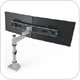 Innovative 9112-SWITCH-S-14 Articulating Dual LCD Arm with 14" Pole