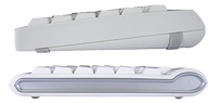 Sleek and low profile design of Freestyle Solo Mac Keyboard