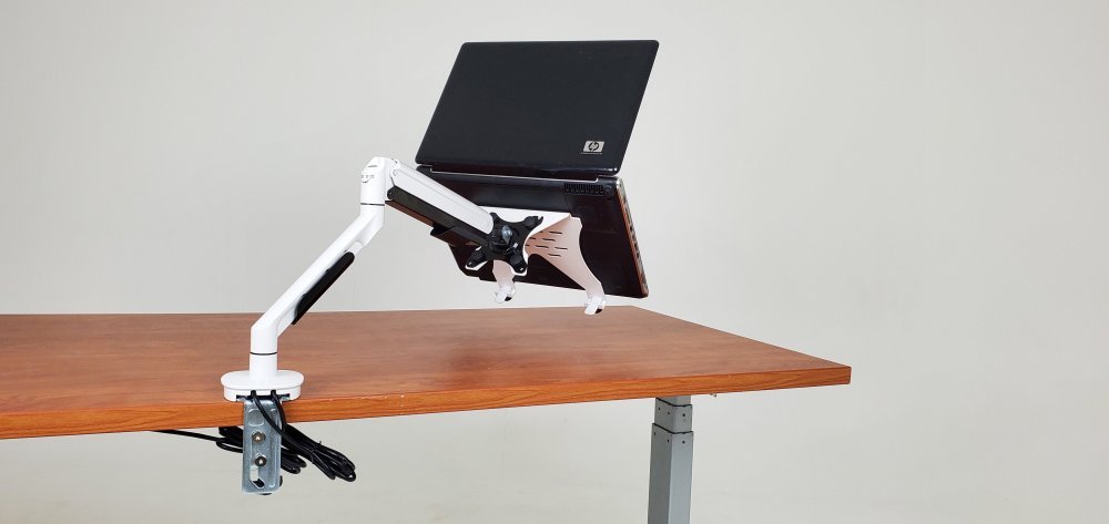 EDL-W Laptop Arm with 2 USB Ports - Height and Depth Adjustable