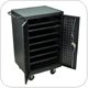 Luxor LLTM24-B Mobile 24 Tablet or Laptop Charging Cart and Storage Station