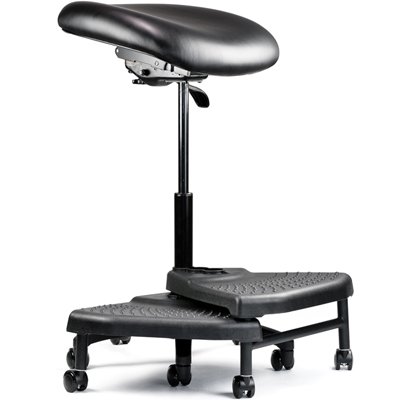 Neutral Posture Stratus Upholstered NBF036 Round Task, Stool, Prop, Lab, Industrial, Healthcare Chair with R18 NeXtep