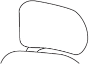 Height only Headrest with Memory Foam - H2