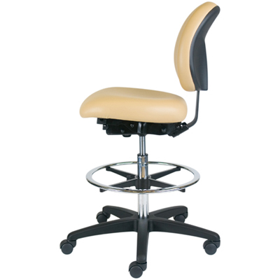 Office Master CL45EZ (OM Seating) Classic Healthcare Task Chair with Footring