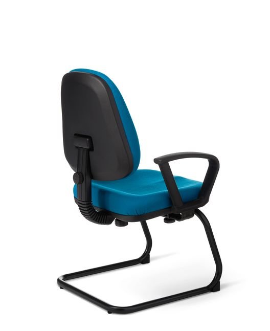 Back View - BC48S BC Series Sled Base Guest Chair