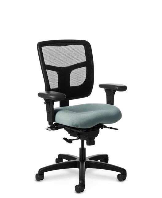 Side View of Office Master YES YS74 Mid-Back Ergonomic Chair
