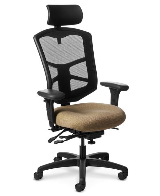 Side View of Office Master YES YS89 High Back Chair with Headrest