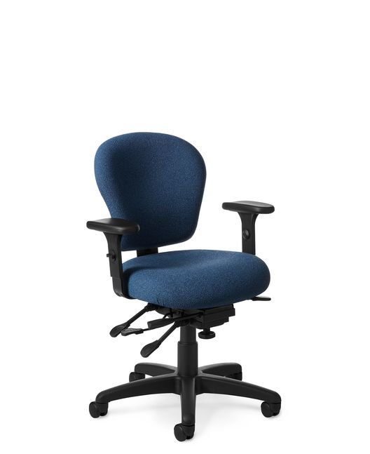 Side View- Office master PC53 Petite Chair