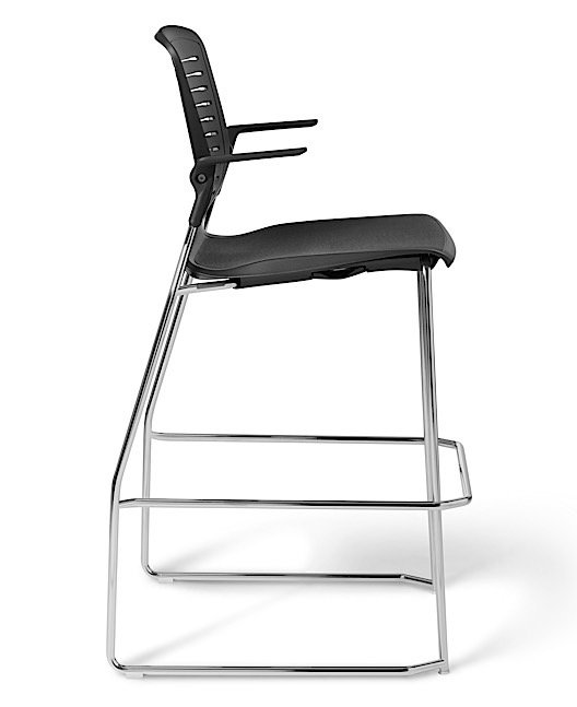 Office Master OM5 (OM Seating) Active Stacker Sled Chair