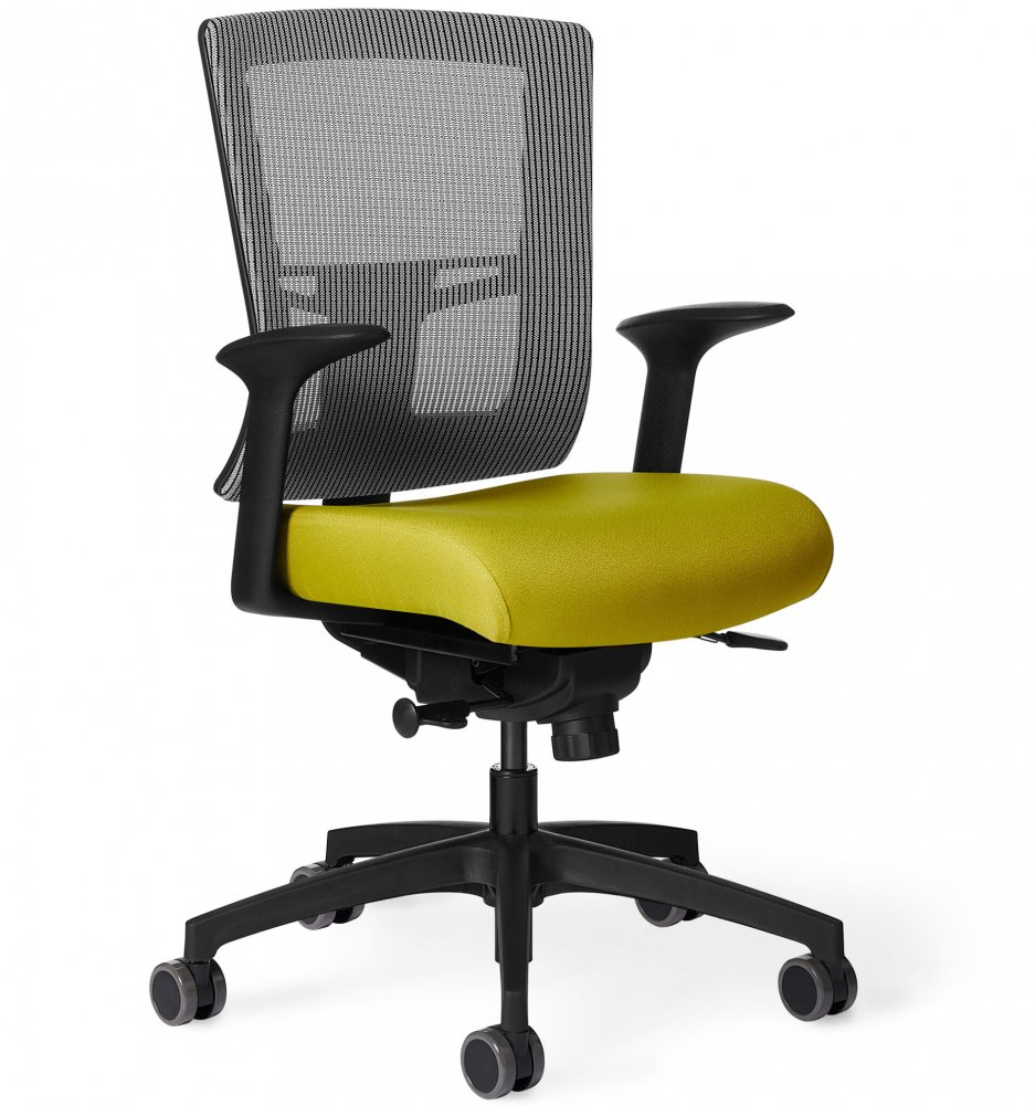 Office Master AF504 (OM Seating) Affirm Mid-Back Simple Chair 