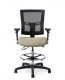 Office Master AF515 Affirm Simple Mid-Back Adj Foot Ring Stool