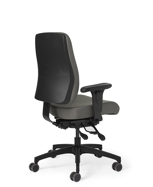 Back view of Office Master AF478 Affirm Fully Upholstered Backrest Task Chair