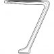 Office Master AR82-PLH (OM Seating) Reverse Cantilever Arm Polished Aluminum